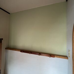 水戸市緑町　玄関・キッチン間仕切り壁造作、フローリング一部貼替工事事例